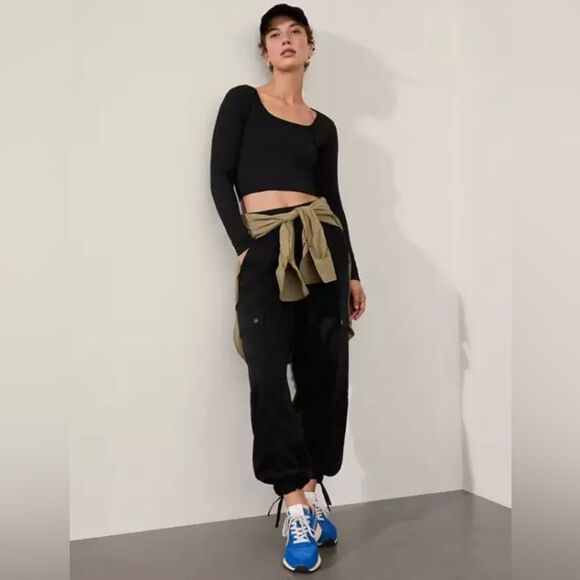 ATHLETA | Black Celestial High Rise Utility Pant Size Small - Picture 1 of 16